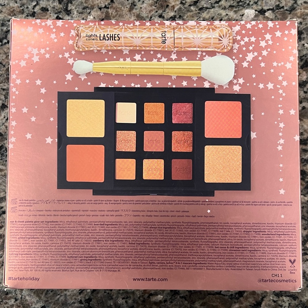 Limited Edition TARTE Treasures Collectors Set - Eyeshadow, Blush, highlighter + - Picture 3 of 9